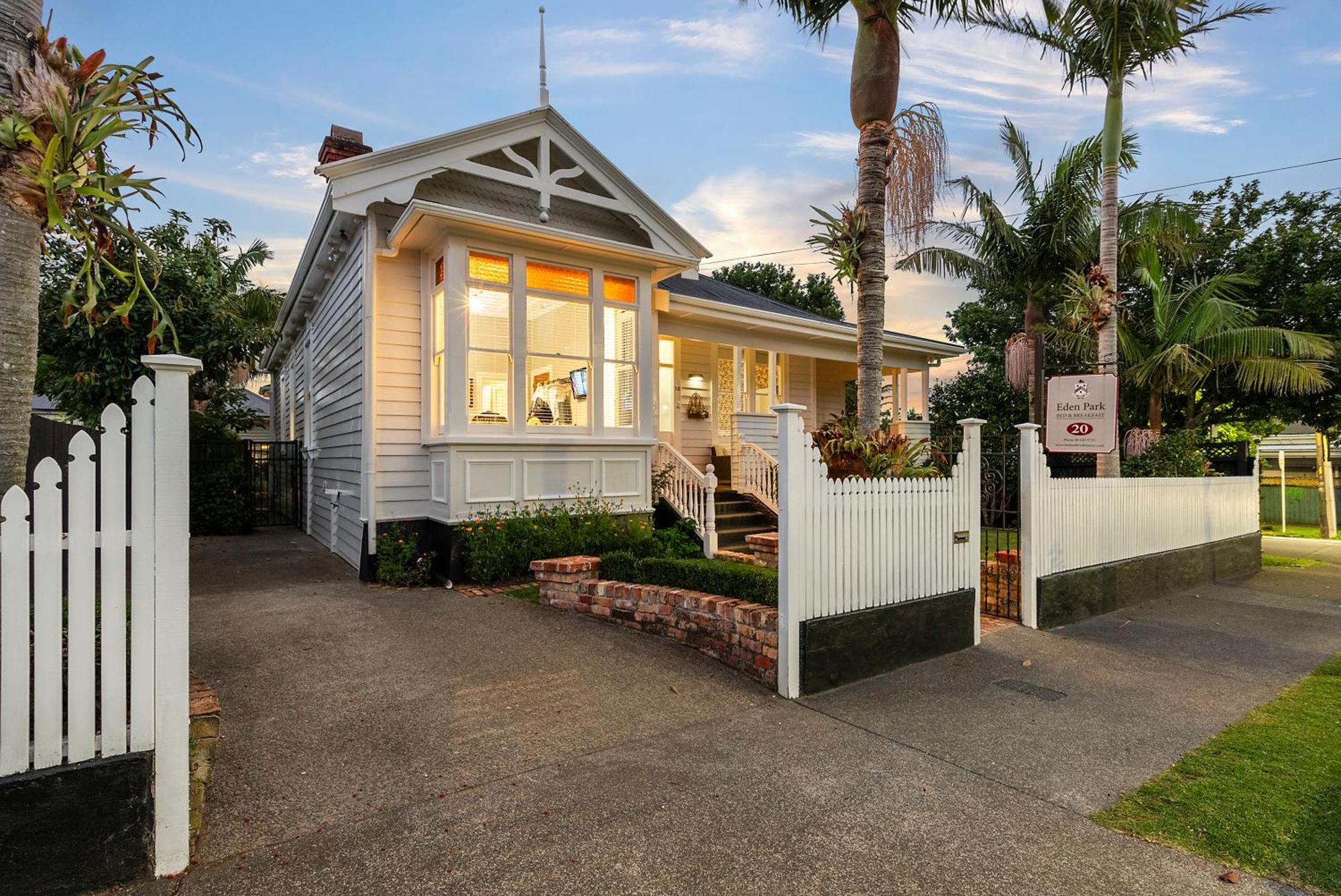 Eden Park Bed And Breakfast Inn Auckland Eksteriør billede